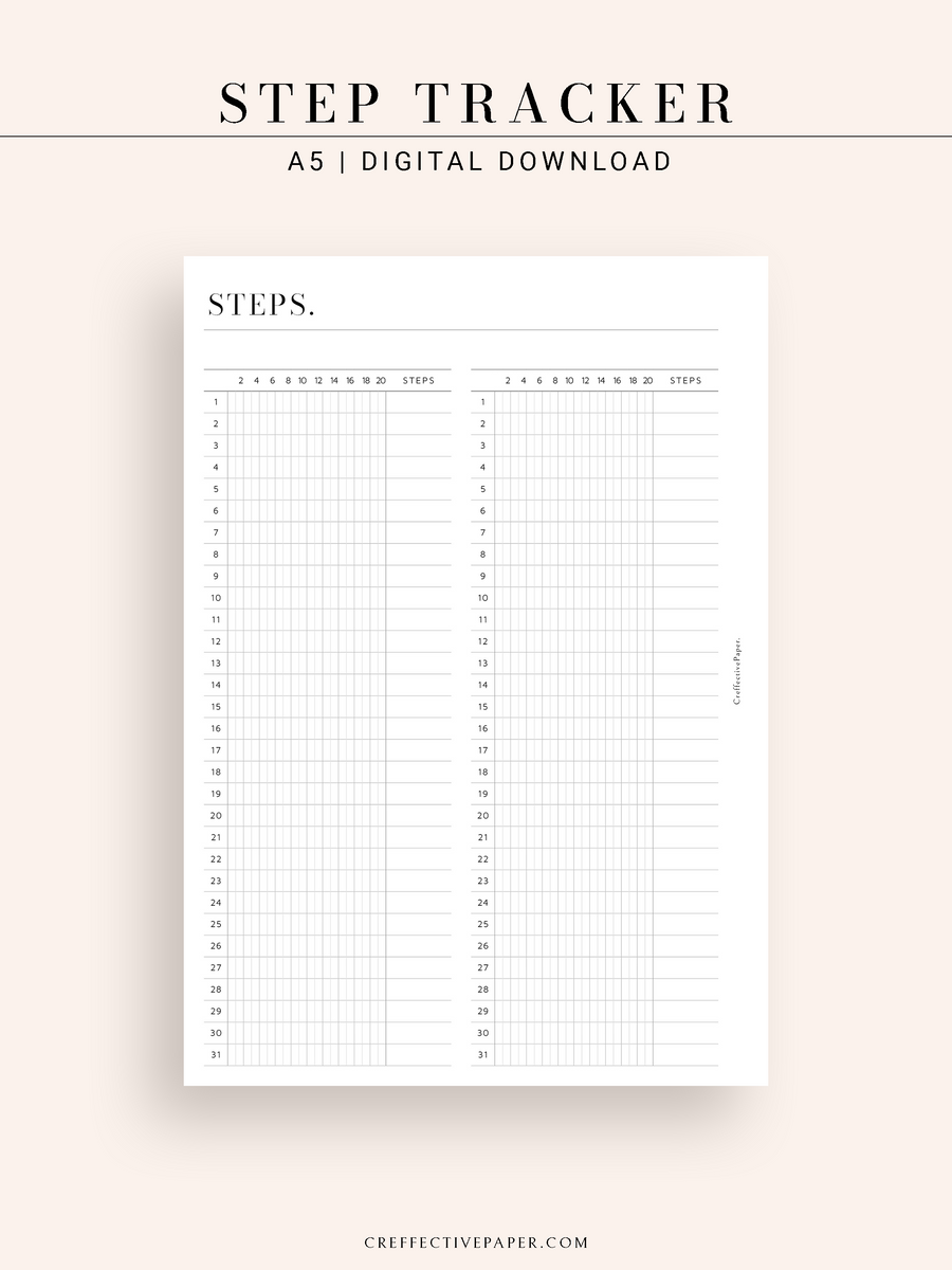 Afterpay Tracker A5 Planner Inserts Printable Afterpay 