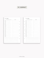 D128 | 10 Min Planner (DO1P)