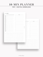 D128 | 10 Min Planner (DO1P)