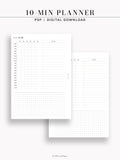 D128 | 10 Min Planner (DO1P)