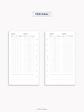 D130 | Editable Daily Planner (2DO1P)