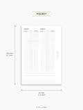 D130 | Editable Daily Planner (2DO1P)