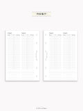 D130 | Editable Daily Planner (2DO1P)