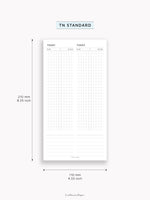 D130 | Editable Daily Planner (2DO1P)