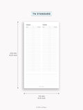 D130 | Editable Daily Planner (2DO1P)