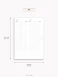 D130 | Editable Daily Planner (2DO1P)