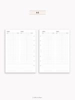 D130 | Editable Daily Planner (2DO1P)