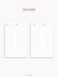 D130 | Editable Daily Planner (2DO1P)