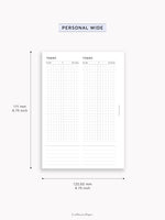 D130 | Editable Daily Planner (2DO1P)