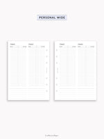 D130 | Editable Daily Planner (2DO1P)