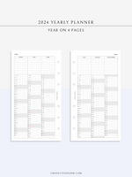 Y110_2024 | 2024 Future Log, Hobo Yearly