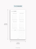 T142 | Weekly Graph Tracker