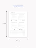 T142 | Weekly Graph Tracker