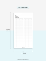 T109 | Money Savings Challenge Tracker