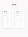 W108_GX_WO1P_2025 | 2025 Weekly Planner, Blank