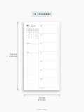 W108_GX_WO1P_2025 | 2025 Weekly Planner, Blank