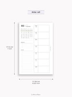 W108_GX_WO1P_2025 | 2025 Weekly Planner, Blank