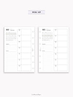 W108_GX_WO1P_2025 | 2025 Weekly Planner, Blank