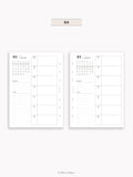 W108_GX_WO1P_2025 | 2025 Weekly Planner, Blank