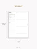 W108_GX_WO1P_2025 | 2025 Weekly Planner, Blank