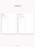 W108_GX_WO1P_2025 | 2025 Weekly Planner, Blank