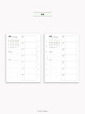 W108_GX_WO1P_2025 | 2025 Weekly Planner, Blank