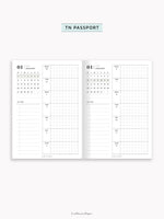 W108_G_WO1P_2025 | 2025 Weekly Planner, Grid