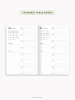 W108_G_WO1P_2025 | 2025 Weekly Planner, Grid