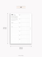 W108_G_WO1P_2025 | 2025 Weekly Planner, Grid