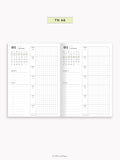 W108_G_WO1P_2025 | 2025 Weekly Planner, Grid