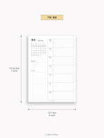 W108_G_WO1P_2025 | 2025 Weekly Planner, Grid