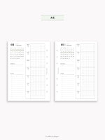 W108_G_WO1P_2025 | 2025 Weekly Planner, Grid