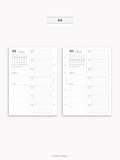 W108_G_WO1P_2025 | 2025 Weekly Planner, Grid