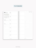 W108_GX_WO2P_2025 | 2025 Weekly Planner, Blank