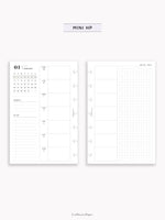 W108_GX_WO2P_2025 | 2025 Weekly Planner, Blank