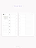 W108_GX_WO2P_2025 | 2025 Weekly Planner, Blank