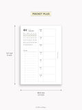 W108_GX_WO2P_2025 | 2025 Weekly Planner, Blank