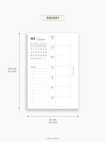 W108_GX_WO2P_2025 | 2025 Weekly Planner, Blank