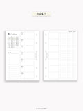 W108_GX_WO2P_2025 | 2025 Weekly Planner, Blank