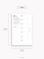 W108_GX_WO2P_2025 | 2025 Weekly Planner, Blank