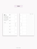 W108_GX_WO2P_2025 | 2025 Weekly Planner, Blank