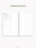 W108_GX_WO2P_2025 | 2025 Weekly Planner, Blank