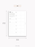 W108_GX_WO2P_2025 | 2025 Weekly Planner, Blank