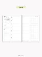 W108_GX_WO2P_2025 | 2025 Weekly Planner, Blank