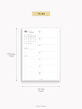 W108_GX_WO2P_2025 | 2025 Weekly Planner, Blank