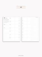 W108_GX_WO2P_2025 | 2025 Weekly Planner, Blank