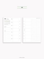 W108_GX_WO2P_2025 | 2025 Weekly Planner, Blank