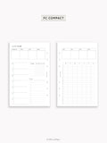 W129 | Weekly Planner, WO2P