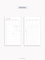 W129 | Weekly Planner, WO2P