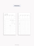 W129 | Weekly Planner, WO2P